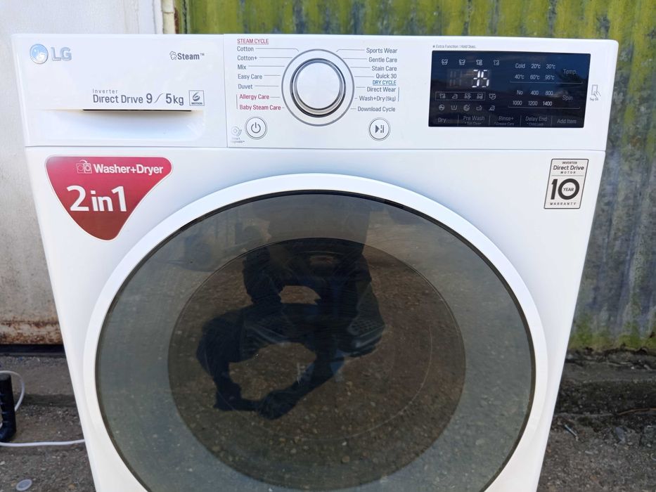 LG cu USCATOR- 9+5 kg,1400 rotatii