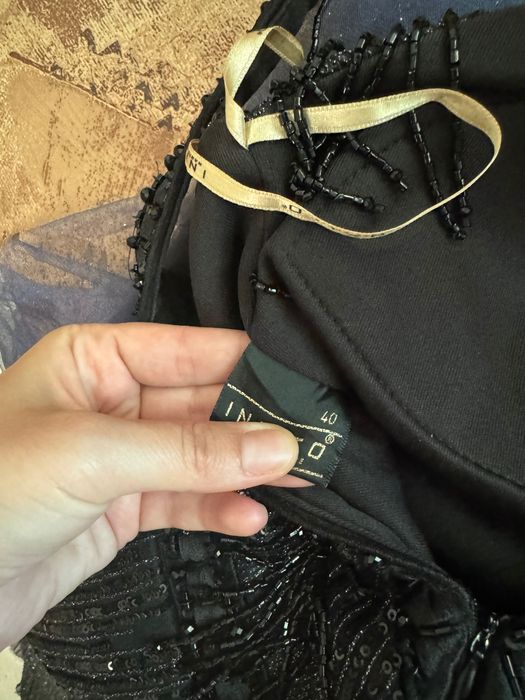 официална рокля с мъниста и паети