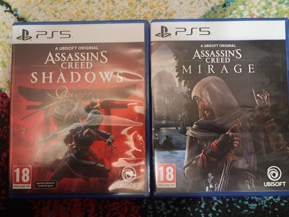 Jocuri PS5 Assasins Creed Shadows si Mirage