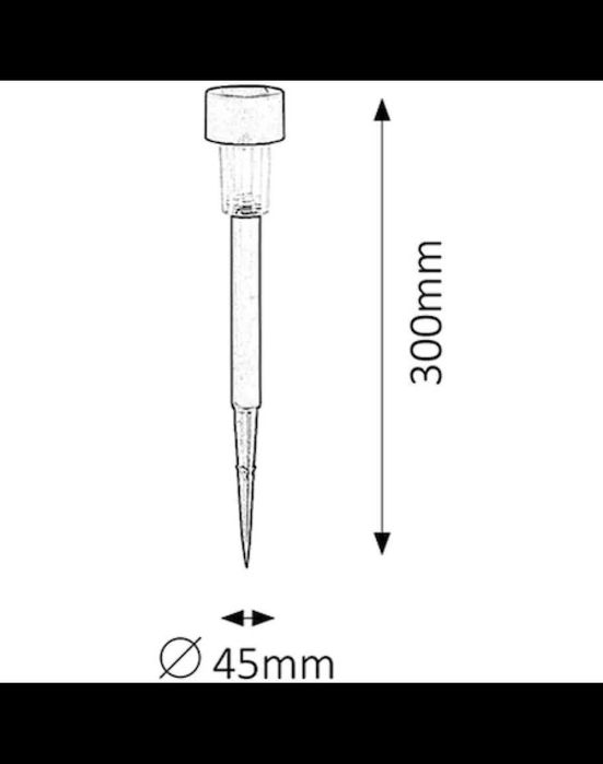 Соларна LED лампа Tobago Solar за вашата градина, алея или тераса