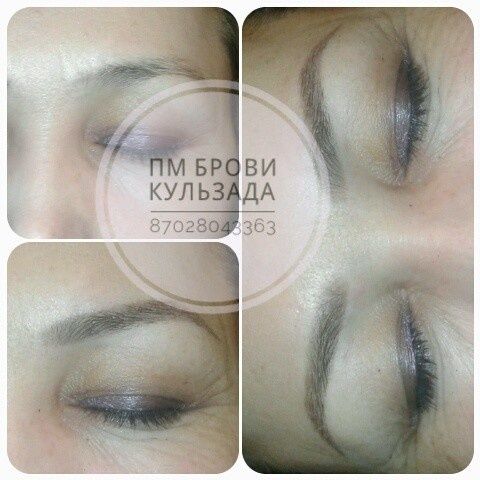 Татуаж, перманент бровей