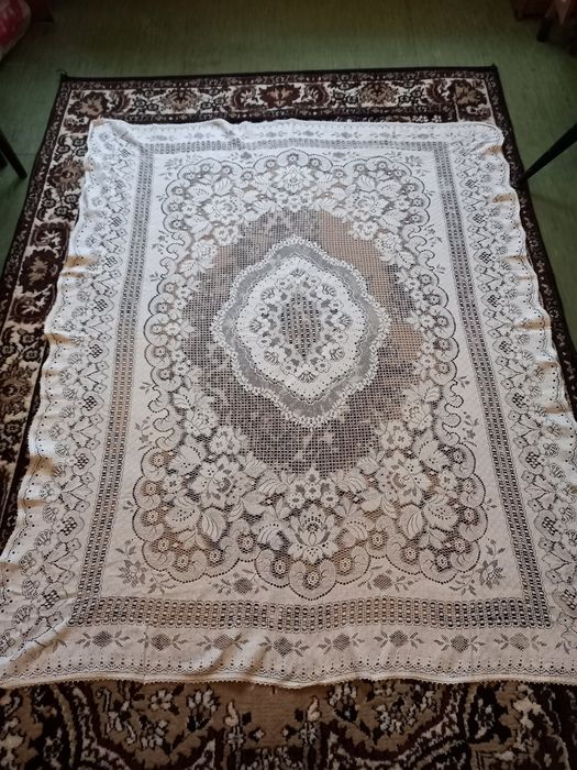 Скатерти ручной работы х/б и льняные