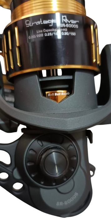 SET 2 Mulinete Pro FL Strategist River Feeder&crap 6000s