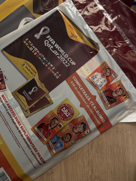 Album Panini World Cup Qatar 2022 in stare Mint  Albume disponibile: 5 bucati