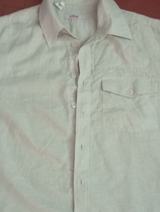 Мъжка ленена риза марка Oliver.