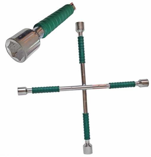 Кръстачка ключ за джанти 17-23 мм хром-ванадиева стомана