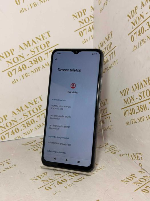 NDP Amanet Calea Mosilor 298 - ZTE BLADE A34 (58422)