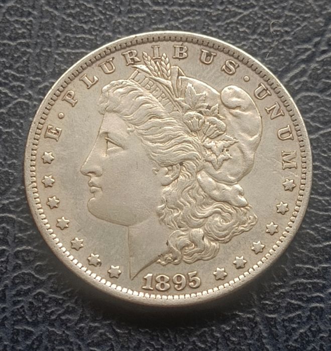 Moneda 1 dolar american 1895