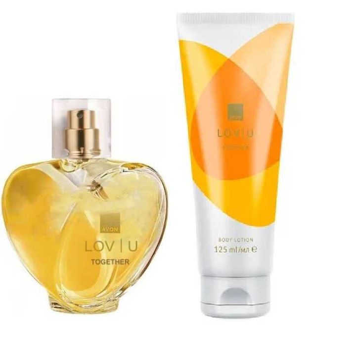 Set 2 produse LOV|U Together:Parfum 50ml si Lotiune corp 125 ml-Avon