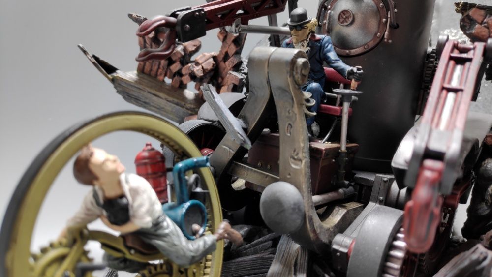 Diorama, figurina, statueta - Steam Boy - Movie Realization - Bandai