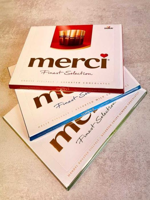 Конфеты MERCI шоколадные Оптом
