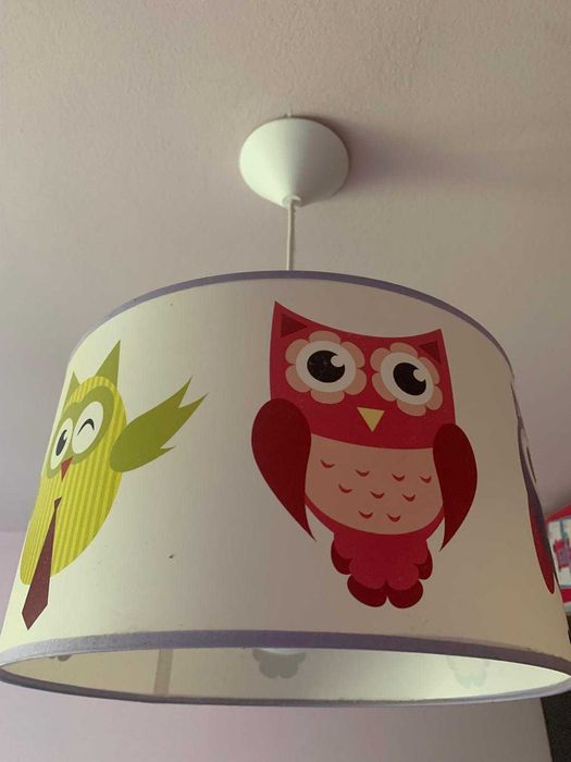 Vand Lampa de camera cu Bufnite