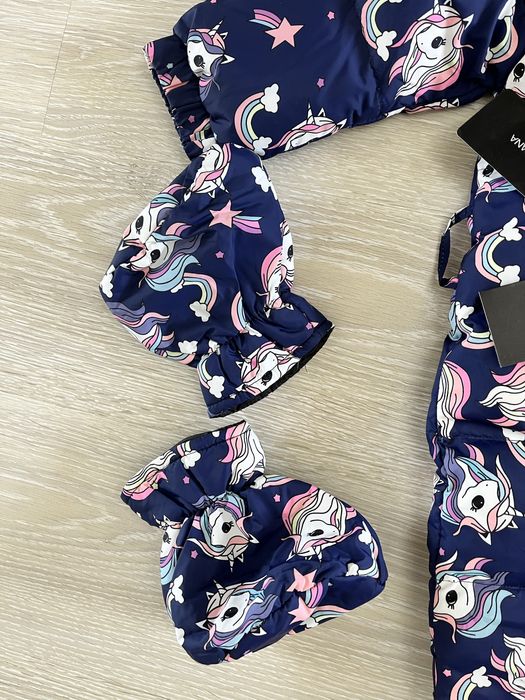 Зимний комбинезон на девочку