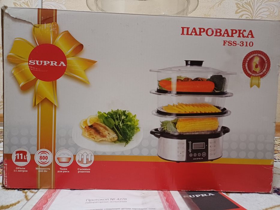 Продается Пароварка SUPRA FSS-310