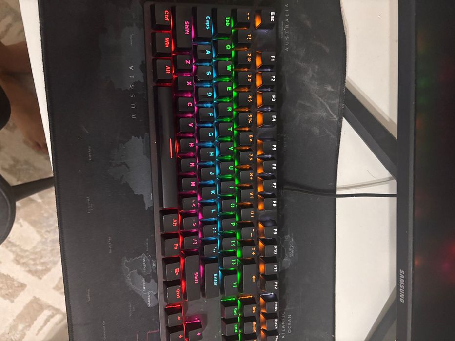 Наушники клавиатура мышь