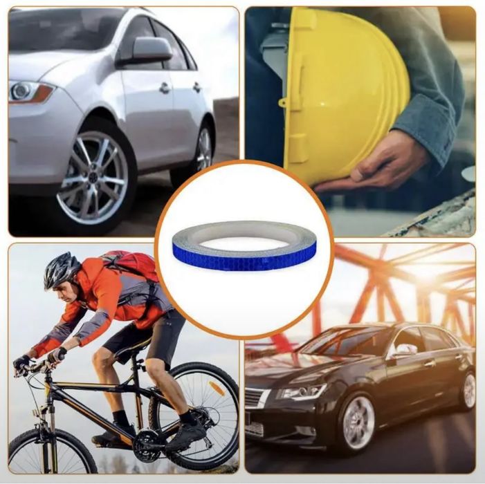 Reflective Tape Outdoor Waterproof Safety Strips for Car Bicycle Truck