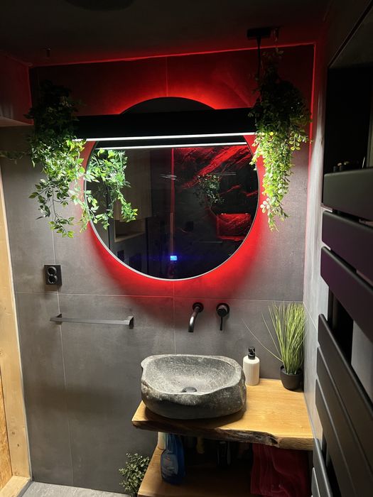 Lavoar baie Chiuveta piatra din rau,facuta manual