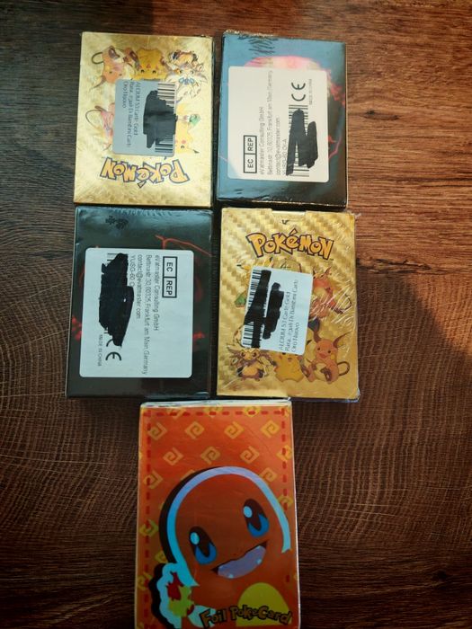 Pokemon карти няколко вида чисто нови
