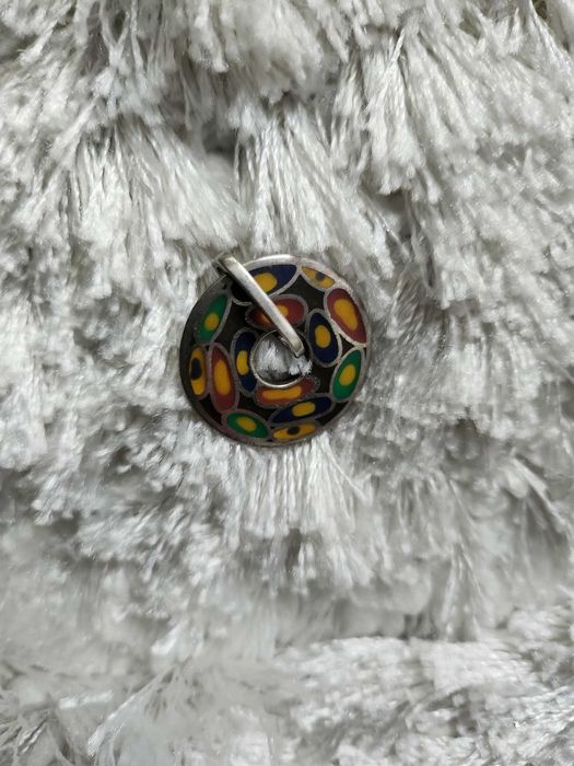 Продавам италиански сребърен пръстен с тюркоаз