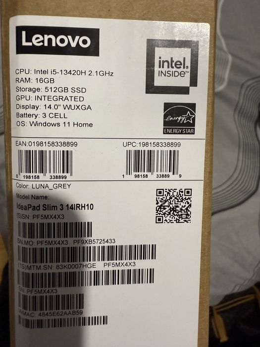 Lenovo IdeaPad Slim 3 nou sigilat/14 inchi/I5-13420H