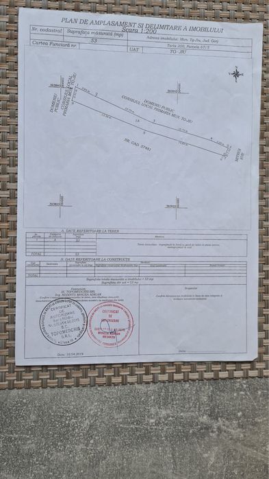 Teren intravilan zona Coloana Infinitului