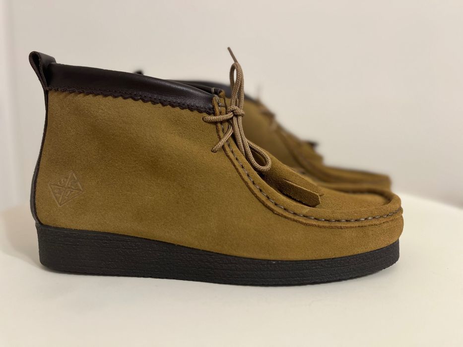 Обувки високи мокасини wallabee shoes