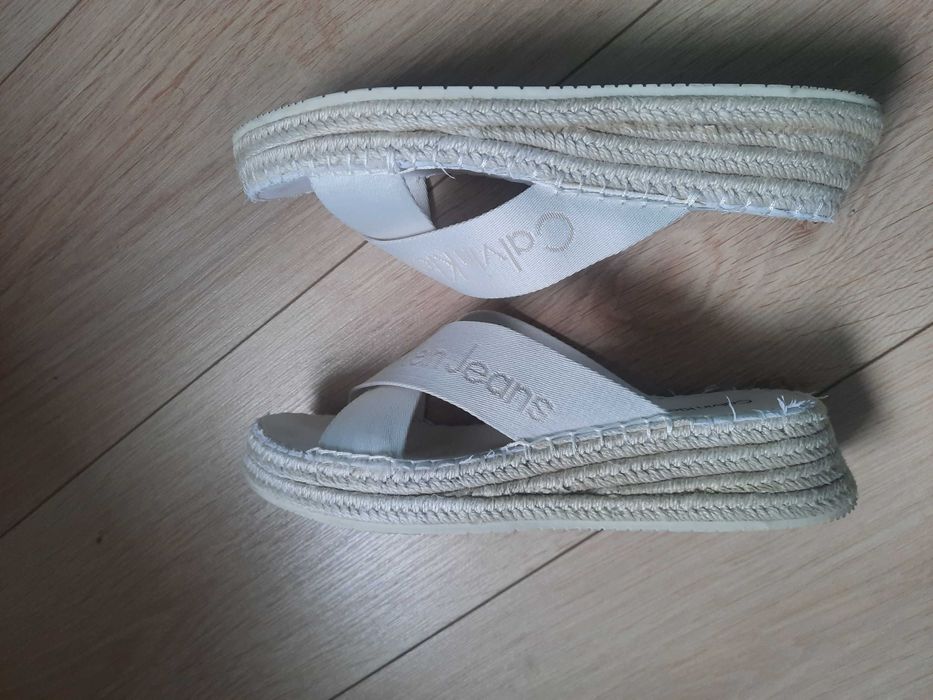 Slapi espadrile Calvin Klein 25 cm mar 38/39