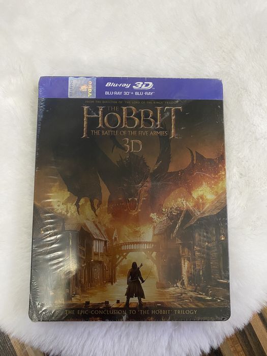 Blu-ray The Hobbit The Battle of the Five Armis 3D+2D steelbook
