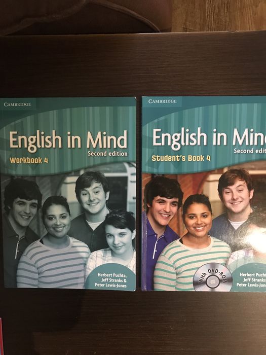 Учебници анлииски Camridge English B1, B2, C1 и English in Mind
