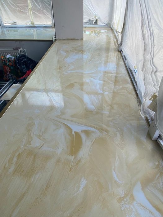 Pardoseli din Rășină Epoxidica, vopsele beton