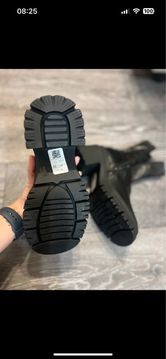 Botine cu toc mic. Noi marimea 36