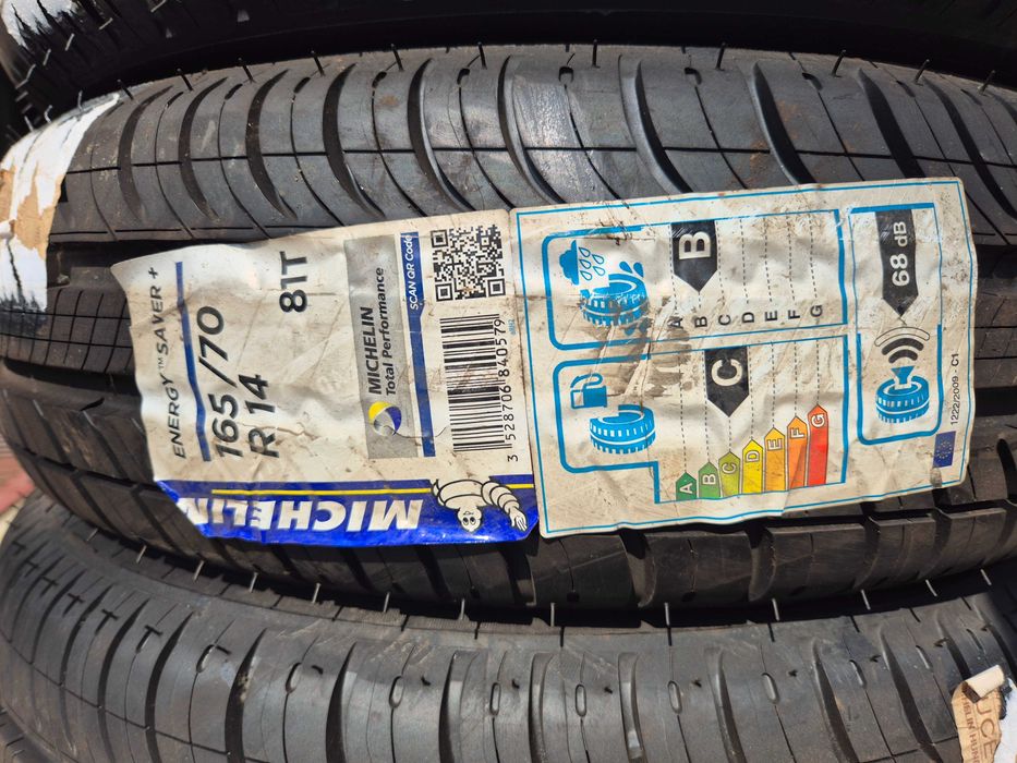 4 Anvelope de VARA - 165/70/14 - Michelin Energy Saver + - NOU - DOT 2019 !