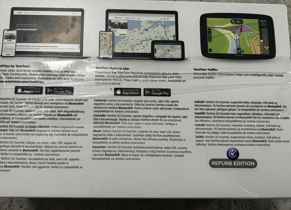 Sistem de navigatie TomTom Go Essential, 5", , Wi-Fi