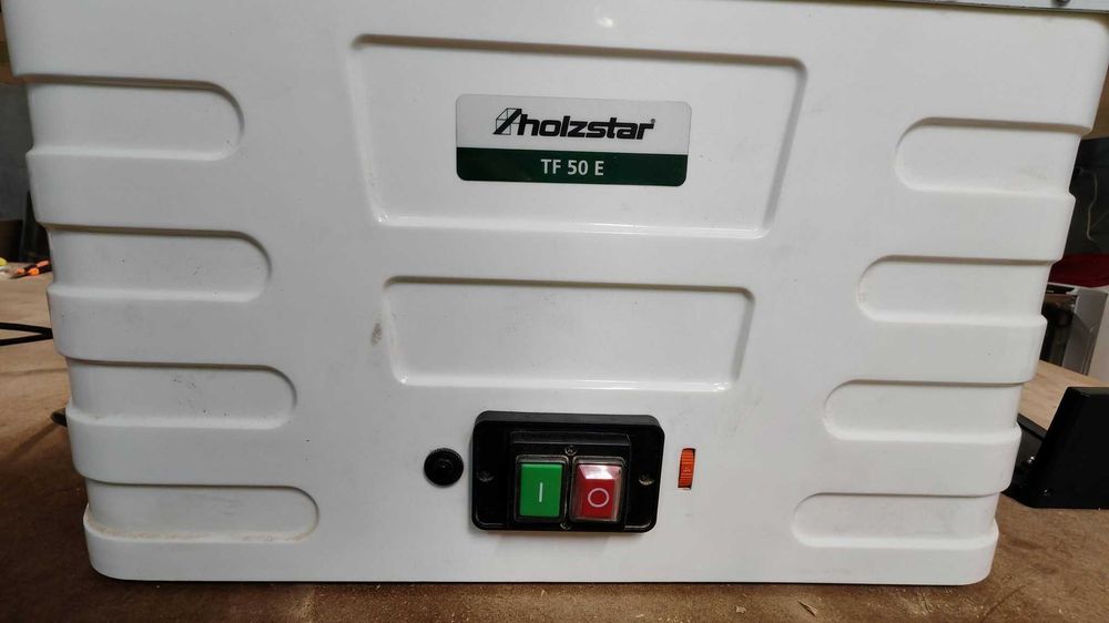 HOLZSTAR TF 50E masina de frezat pentru lemn 1,5kw hobby +,  cu 3 pensete de 6mm,8mmsi 12 mm