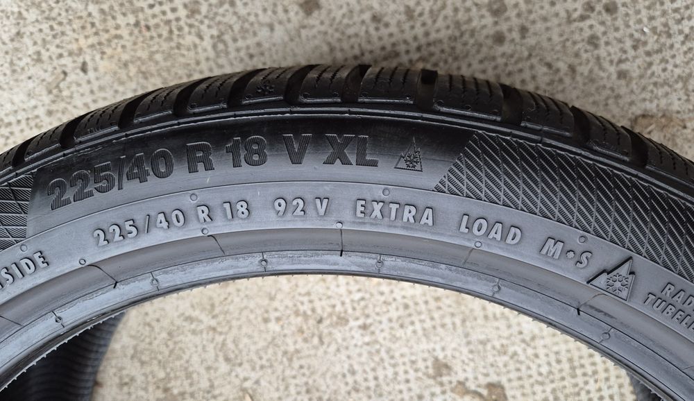 Set 4buc 225/40 R18 92V XL Continental WinterContact TS850 P M+S iarnă