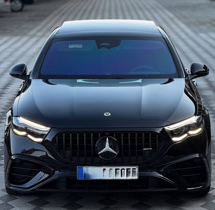 W214 E53AMG пакет предна броня задна броня накрайници решетка S214
