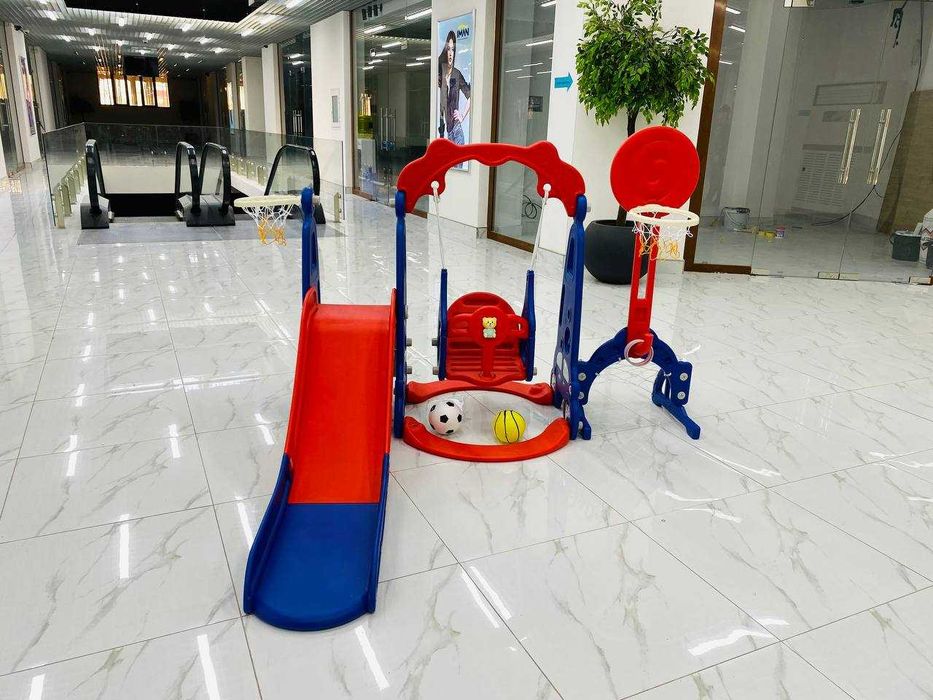 Детская горка с качелей Игровой комплекс | Новое в упаковке!