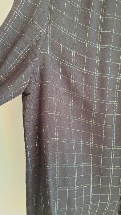 Camașuță neagra cu dungi argintii