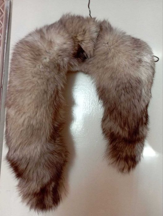 Песцовая шапка и воротник