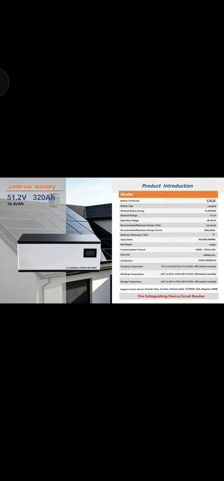 Acumulatori LifePo4 16.4 kWh