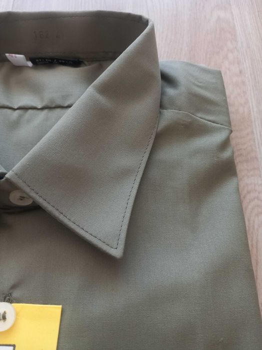 Нова мъжка риза с дълъг ръкав