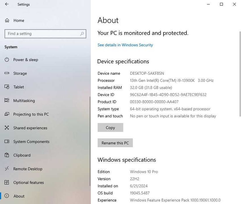 Процесор Intel i9-13900K, до 5.80 GHz, socket 1700 / Raptor Lake