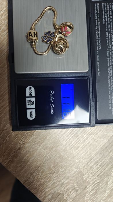 Brățară Pandora de aur de 14 karate..