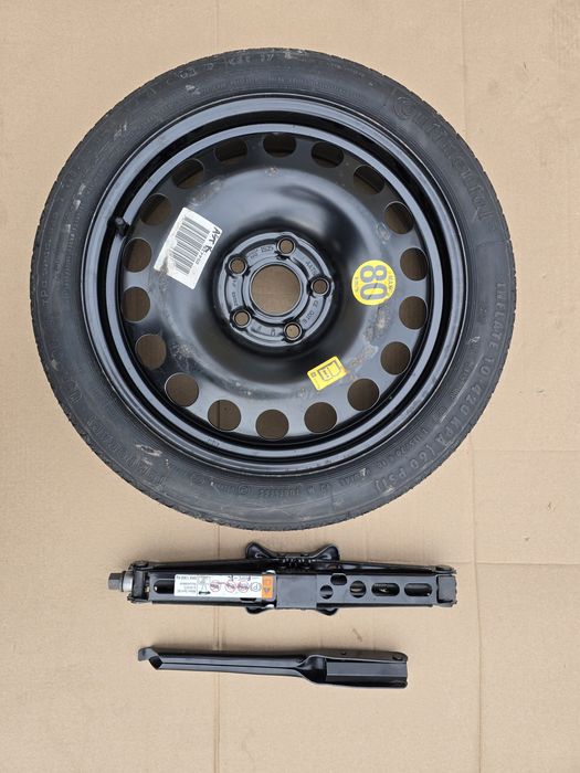 Резервна гума патерица и крик за Opel Astra J / K  / Опел Астра 5×105