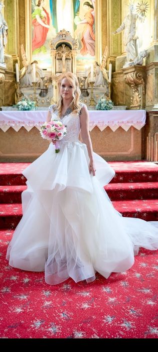 Rochie mireasa purtata o data