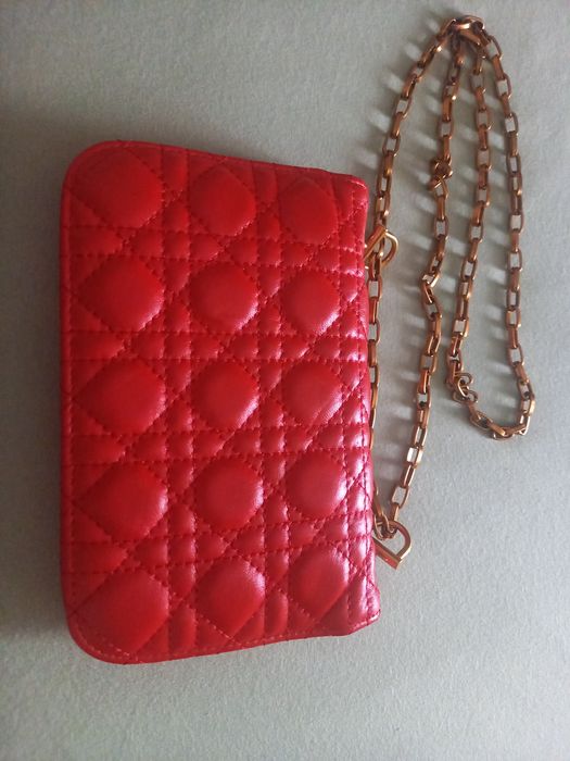 Сумка Dior красная
