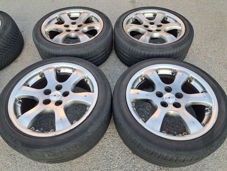 5х100/17 с гуми VW Ауди Шкода Сеат Субару 5x100/17 Audi Skoda Seat