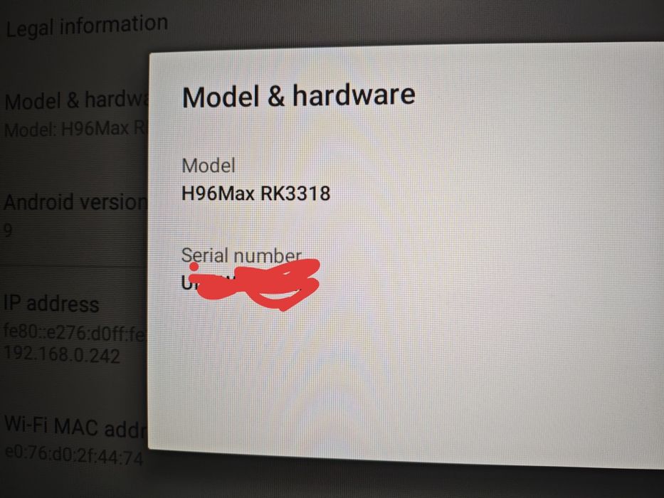 Android TV Box H96MAX