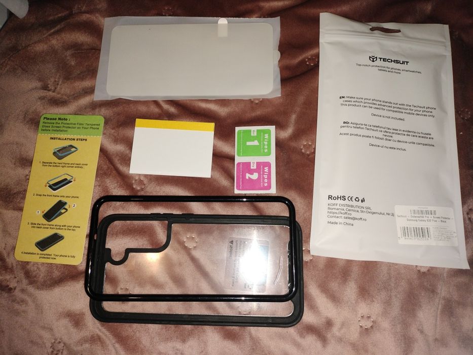 Husa 360 + folie pentru S22 Plus