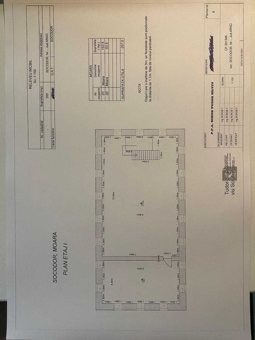 8817mp teren de vanzare cu cladire P+2, Socodor, Arad, ultracentral, posibilitate parcelare